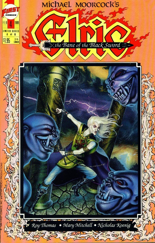Elric The Bane of the Black Sword #5 FN 6.0 1989 Stock Image